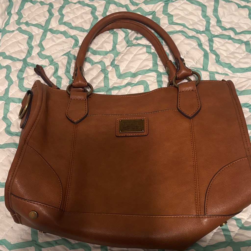 Frye And Co Faux Leather Shoulder Bag